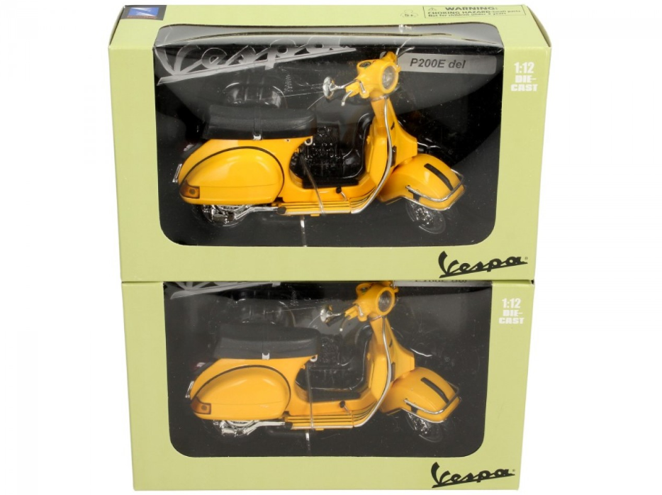 Vespa PX voertuig model 1:12 set 12 stuks