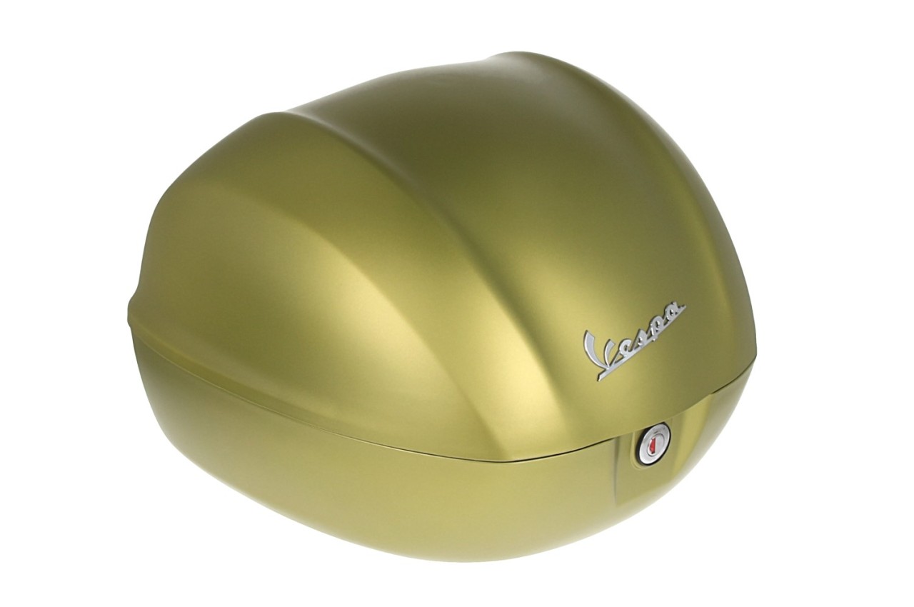 Vespa-topkoffer 32 l matgroen V03 zonder rugleuning