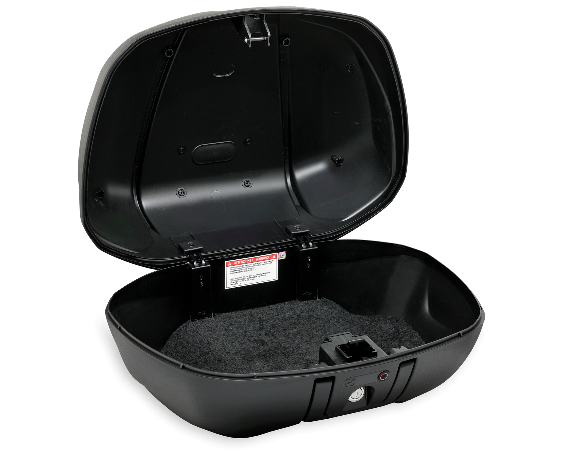 Topkoffer Kit Sleutelloze 52L (incl. montageplaat) voor Beverly HPE Origineel Piaggio