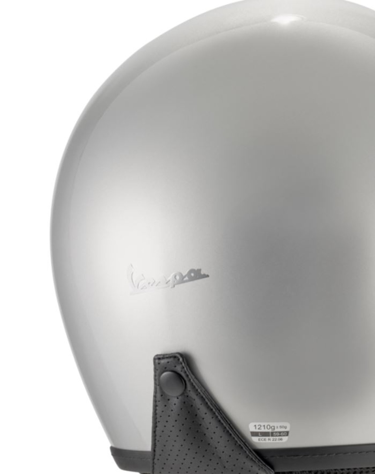 Vespa jethelm Versilia grijs