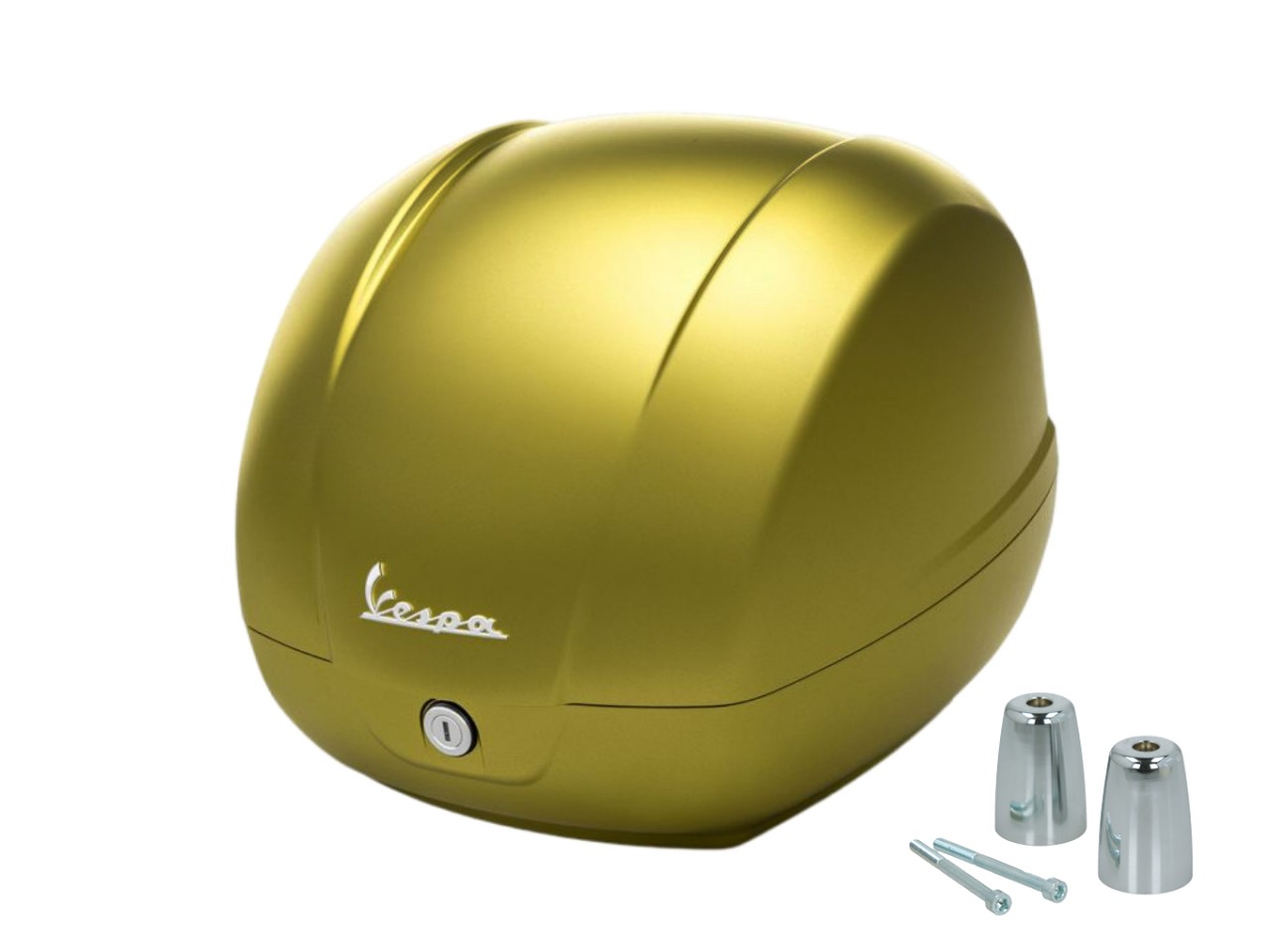 Originele topkoffer 36 l matgroen V03 voor Vespa GTS 125/310 en GTV 310