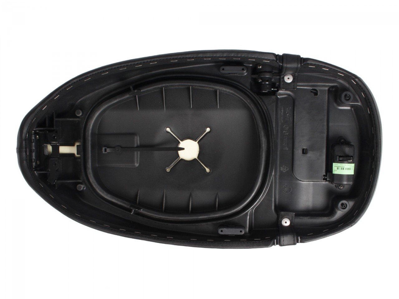 Vespa zadel zwart voor LX 50-150cc Touring, ET2/ET4 /LX/LXV/S 50-150cc