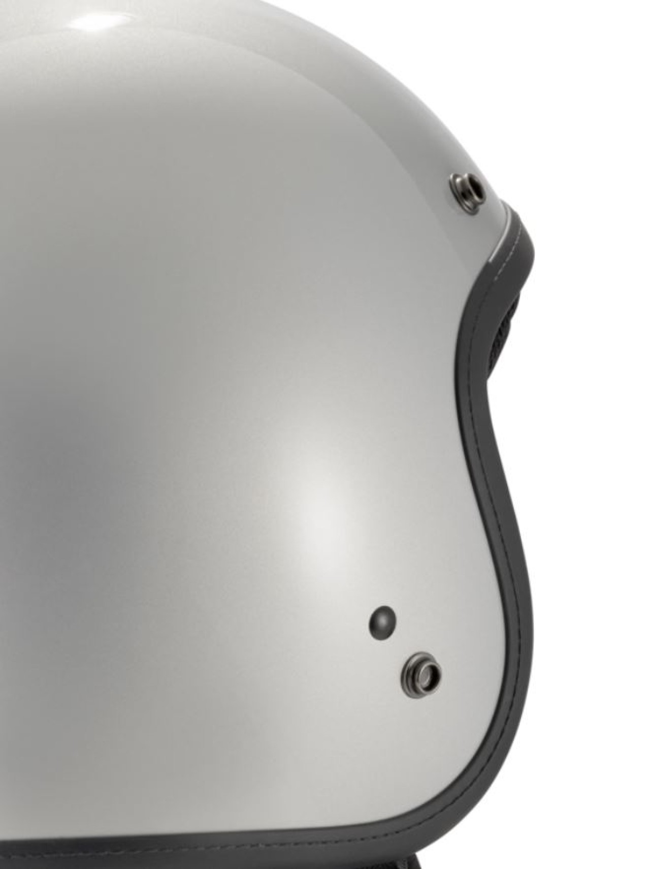Vespa jethelm Versilia grijs