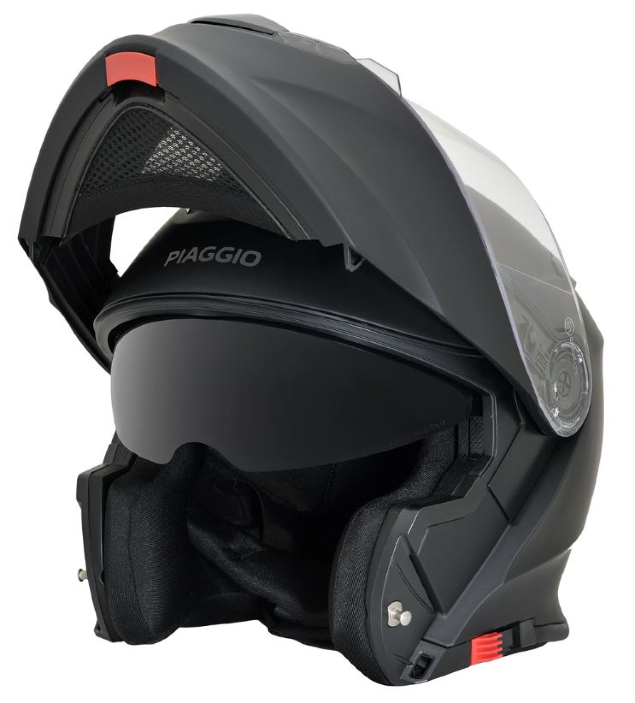 Piaggio modulaire helm zwart mat