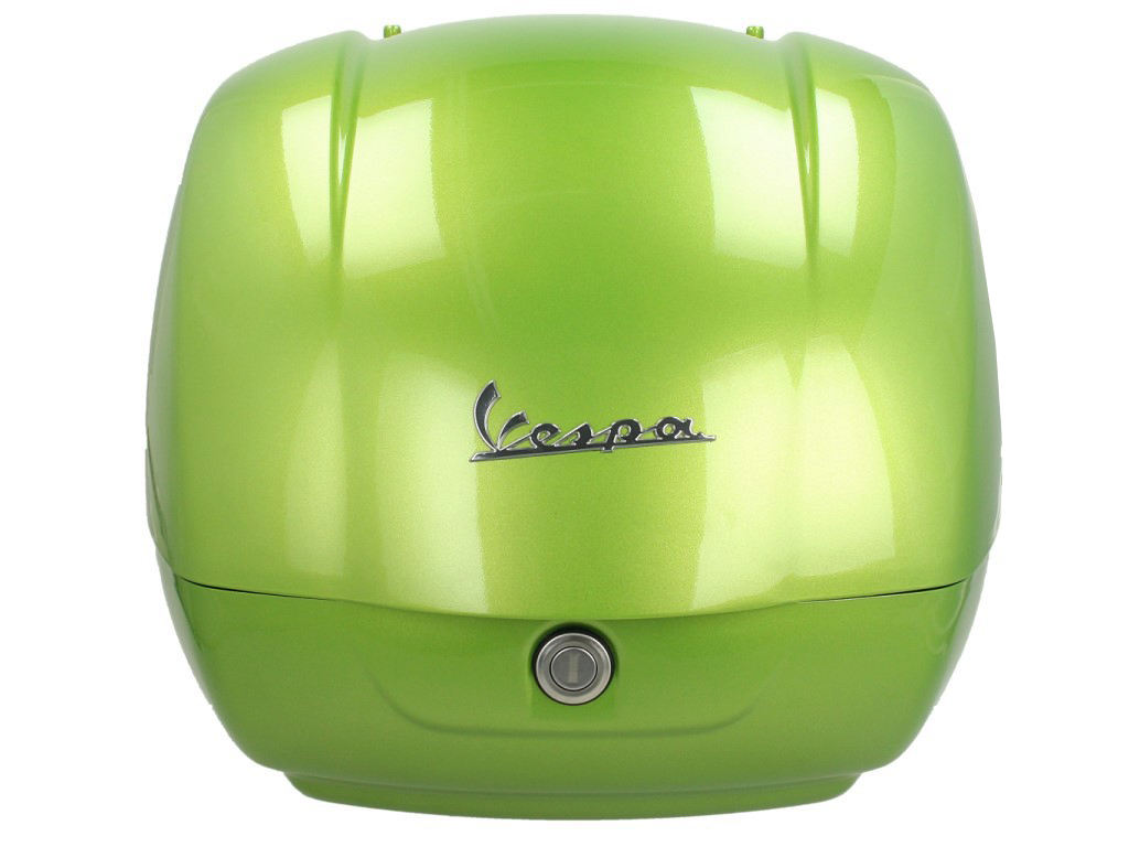 Originele topkoffer voor Vespa GTS - groen / gem groen / hoop groen 341/A
