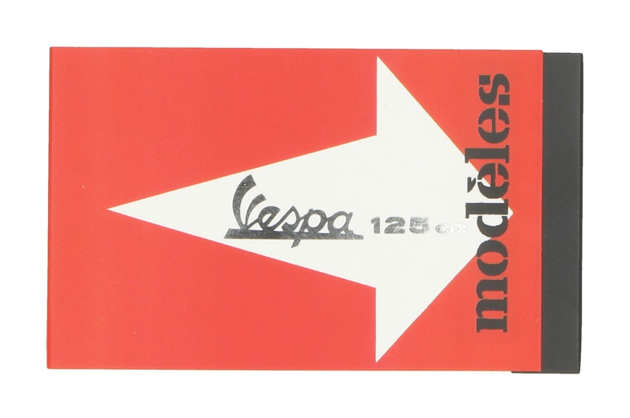 Vespa-merchandisepakket Servizio 125