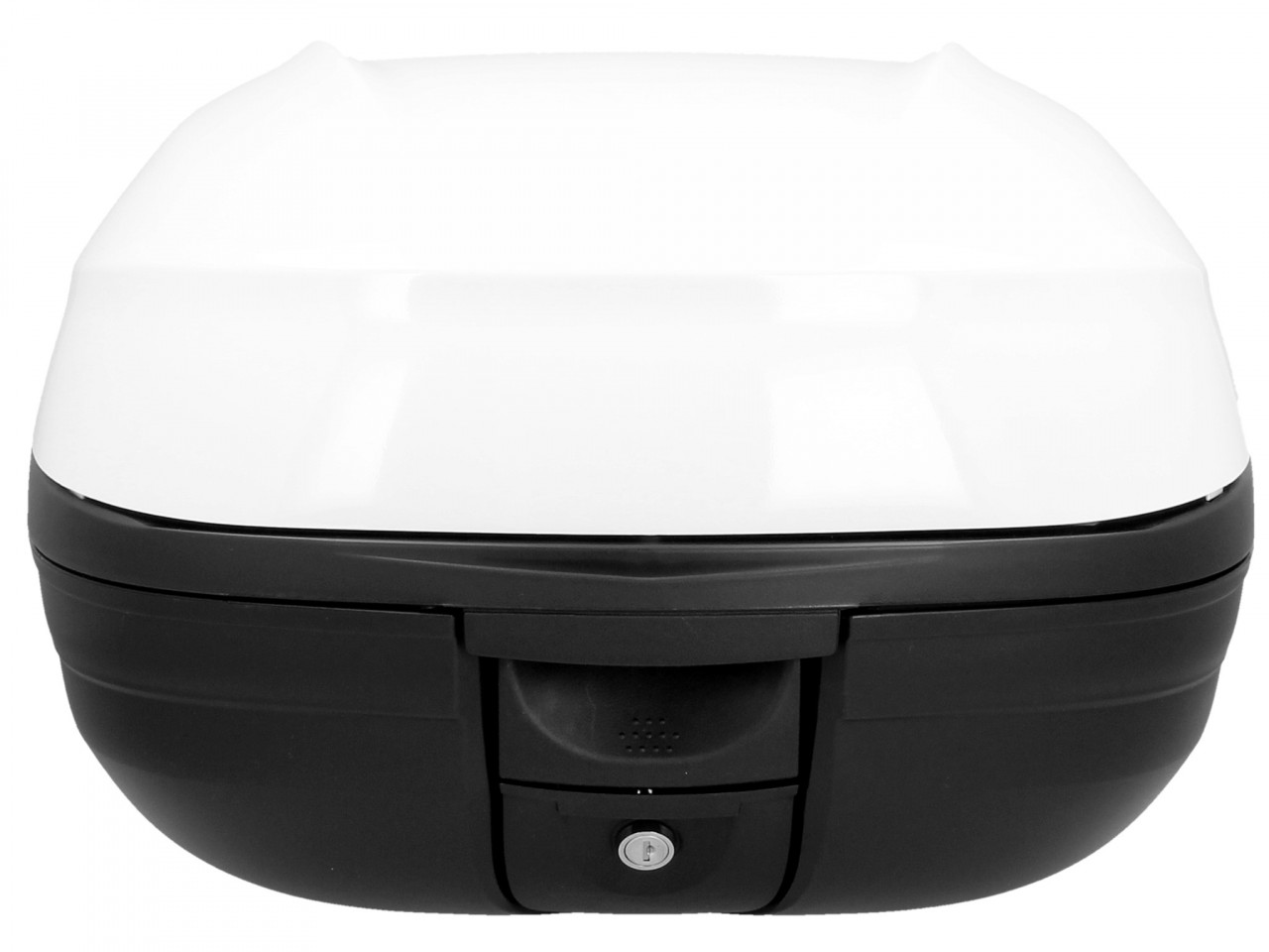 Topkoffer Kit (incl. montageplaat), 37 l, wit voor Piaggio MP3 125 / 300 / Sport HPE