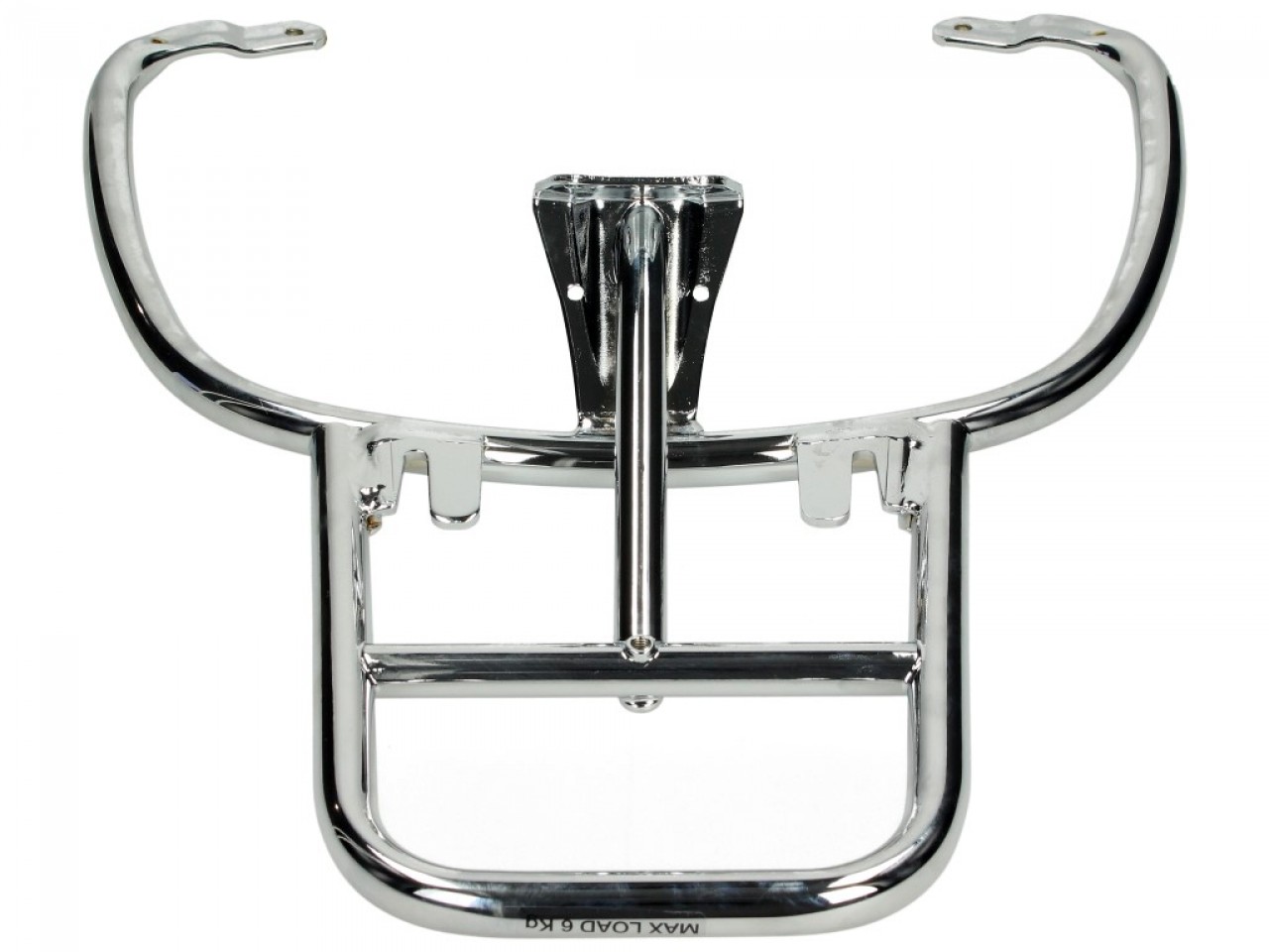 Achterbagagedrager in chroom voor Vespa Primavera / Sprint / Elettrica