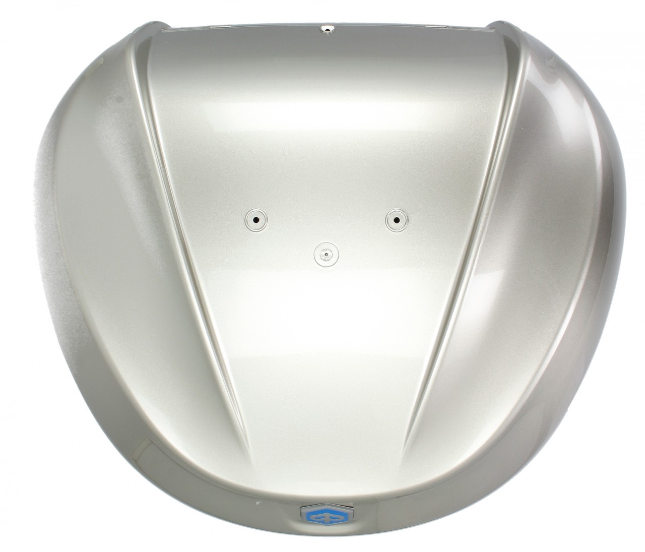 Topkoffer Kit 36 l. Grijze Wolk G04 Origineel Piaggio voor Beverly HPE (incl. montageplaat)