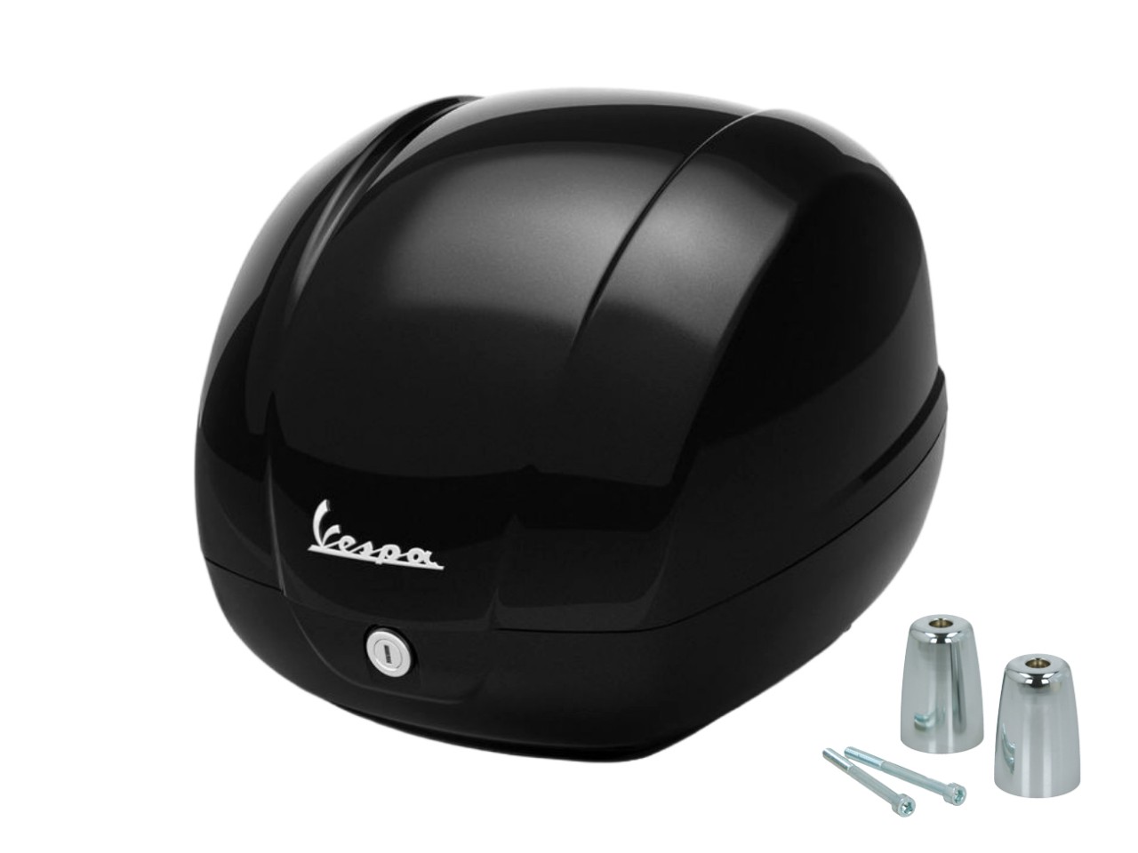 Originele topkoffer 36 l zwart 98/A voor Vespa GTS 125/310 en GTV 310