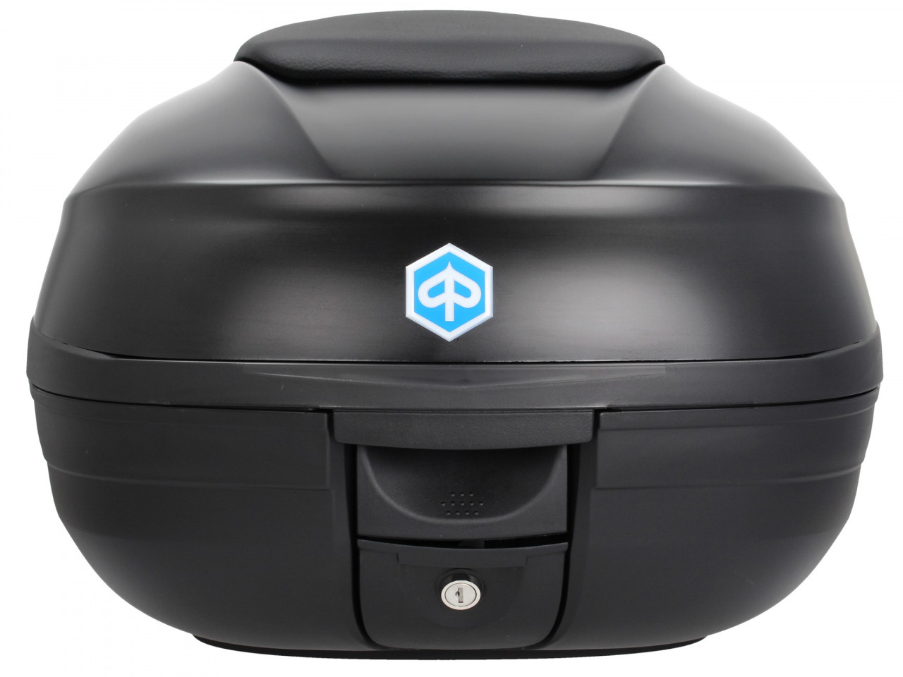 Topkoffer, 37 l, (NO_black matt 93/B) incl. rugkussen voor Piaggio MP3 500 Sport Advance HPE