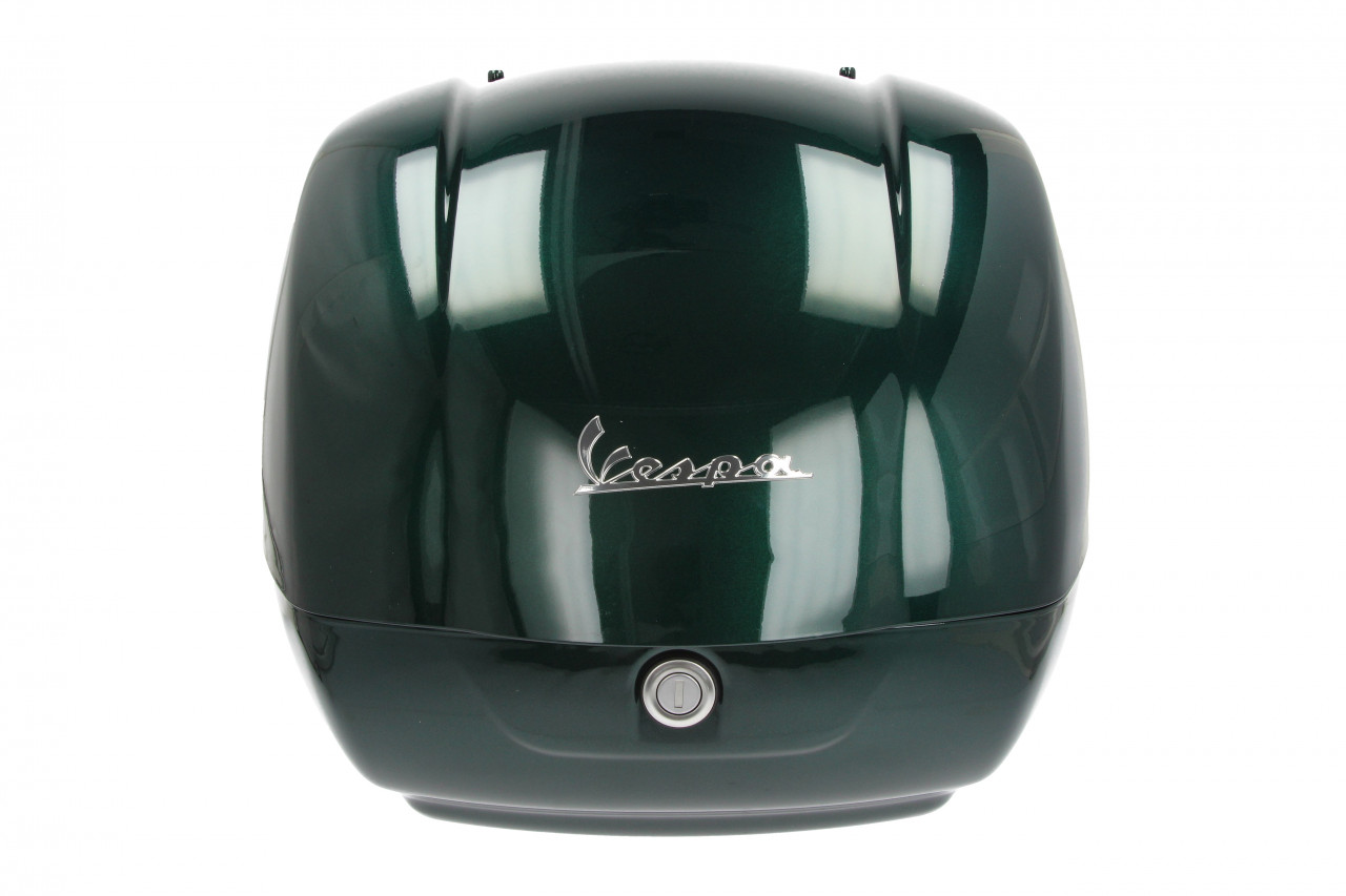Topkoffer voor Vespa GTS Racing Sixties - groen, gemetalliseerd groen 349/A, 37 l
