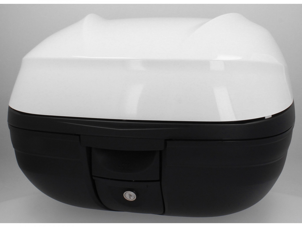 Topkoffer Kit (incl. montageplaat), 37 l, wit voor Piaggio MP3 125 / 300 / Sport HPE