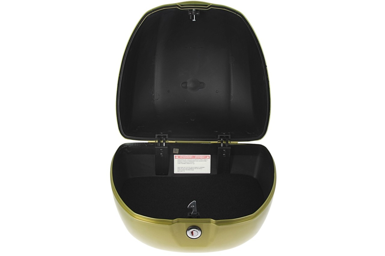 Vespa-topkoffer 32 l matgroen V03 zonder rugleuning