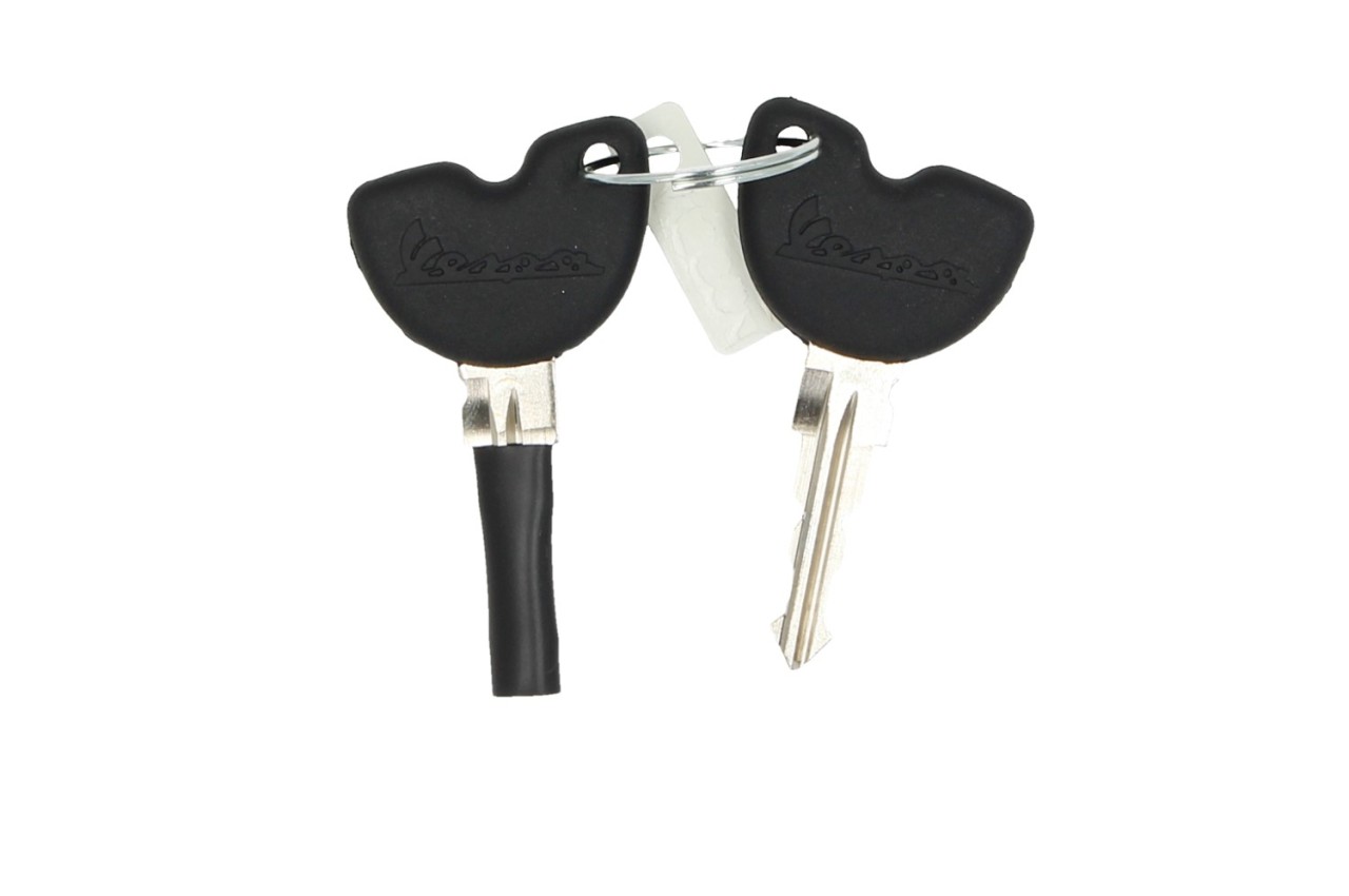 Originele topkoffer voor Vespa GTS Super - glanzend zwart 094 2022-