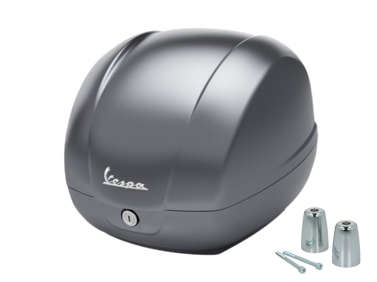 Originele topkoffer 36 l matgrijs 707/C voor Vespa GTS 125/310 en GTV 310