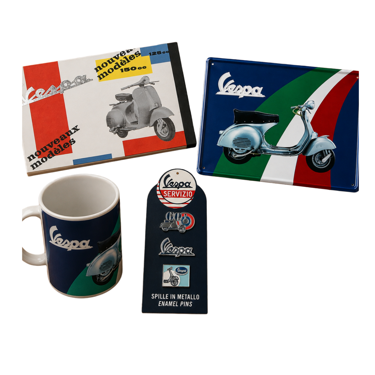 Vespa-merchandisepakket Italian Classics