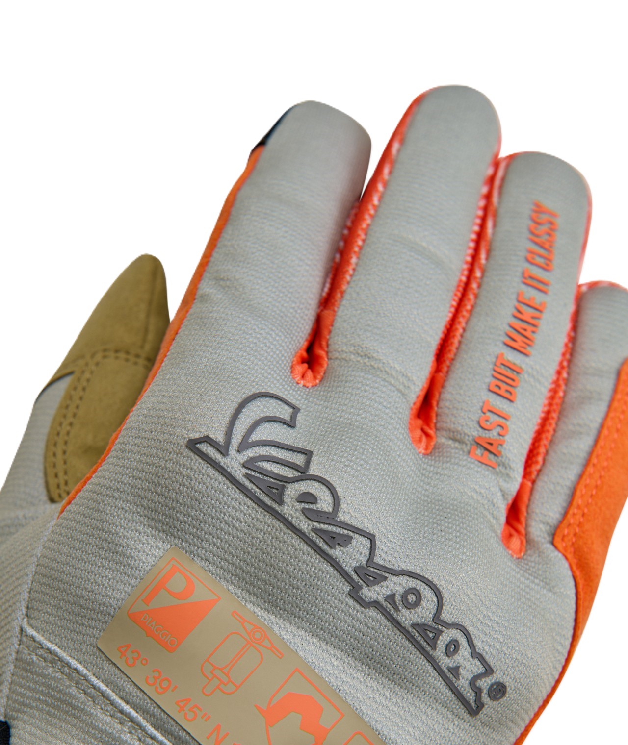Vespa handschoenen beige DEC