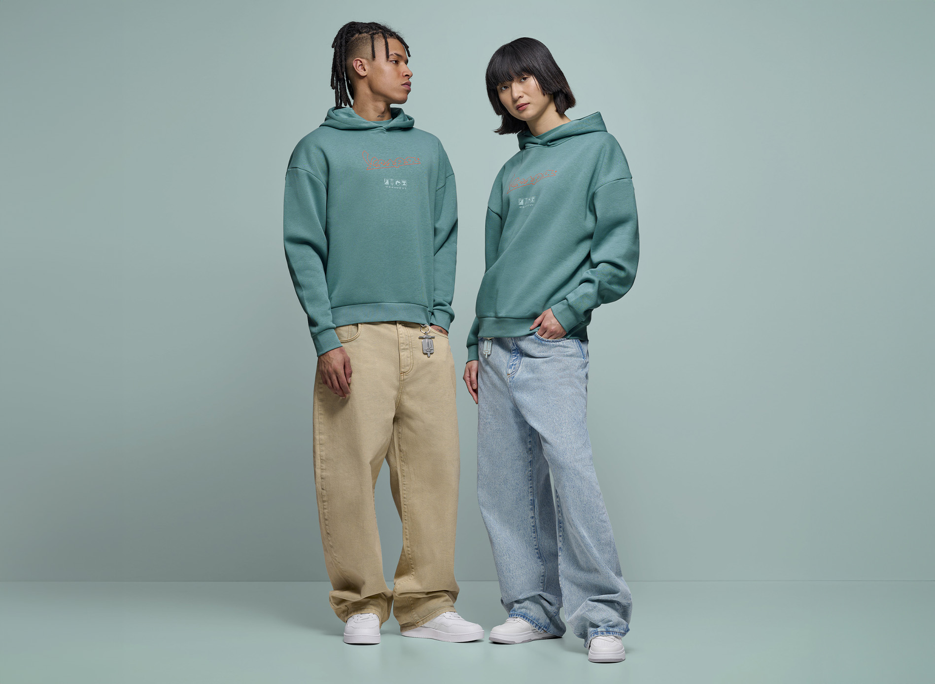 Vespa Hoodie Soul groen DEC collectie