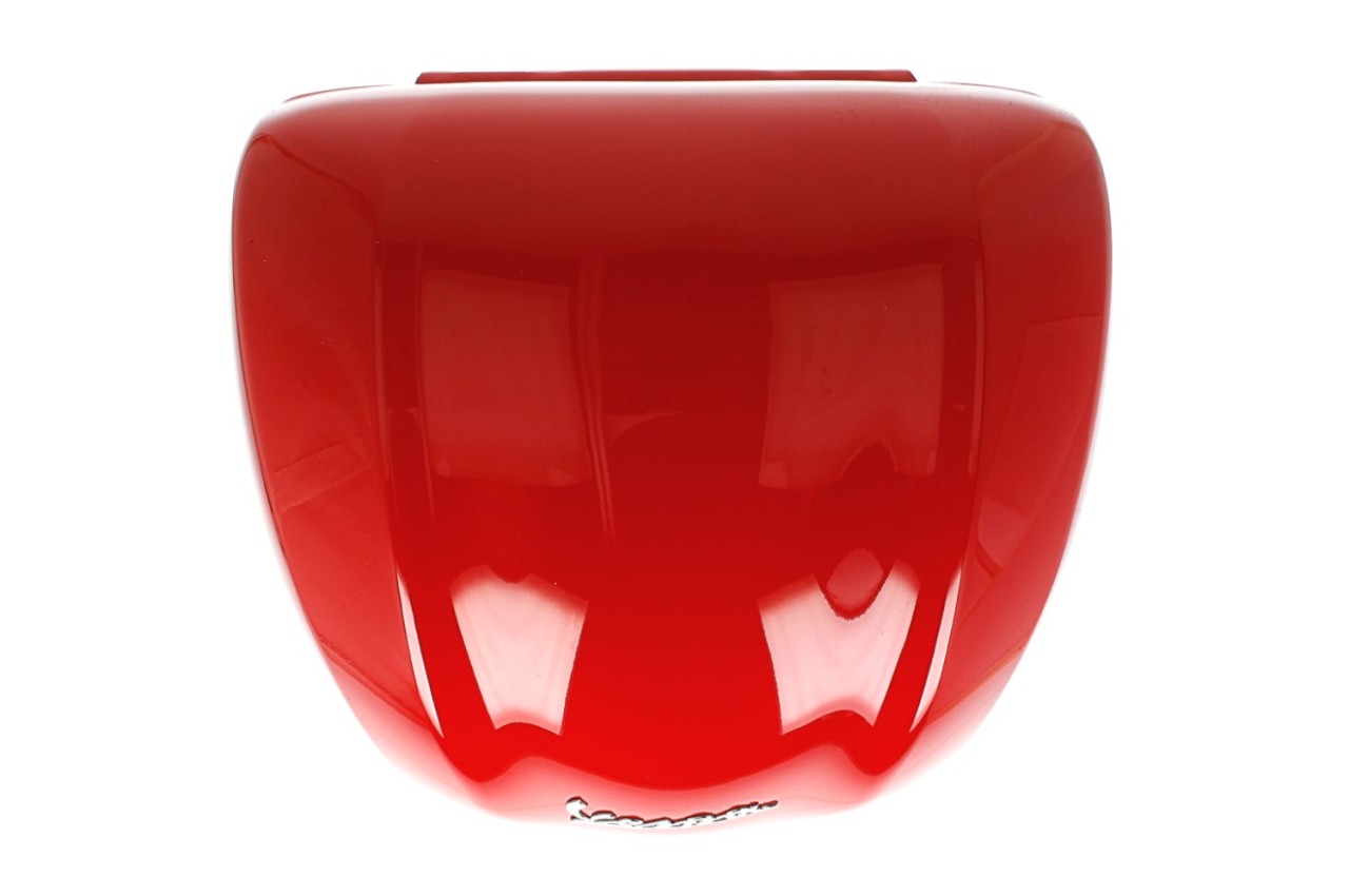Vespa-topkoffer 32 l, glanzend rood, 894, zonder rugleuning