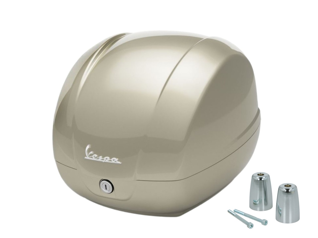 Originele topkoffer 36 l beige Q01 voor Vespa GTS 125/310 en GTV 310