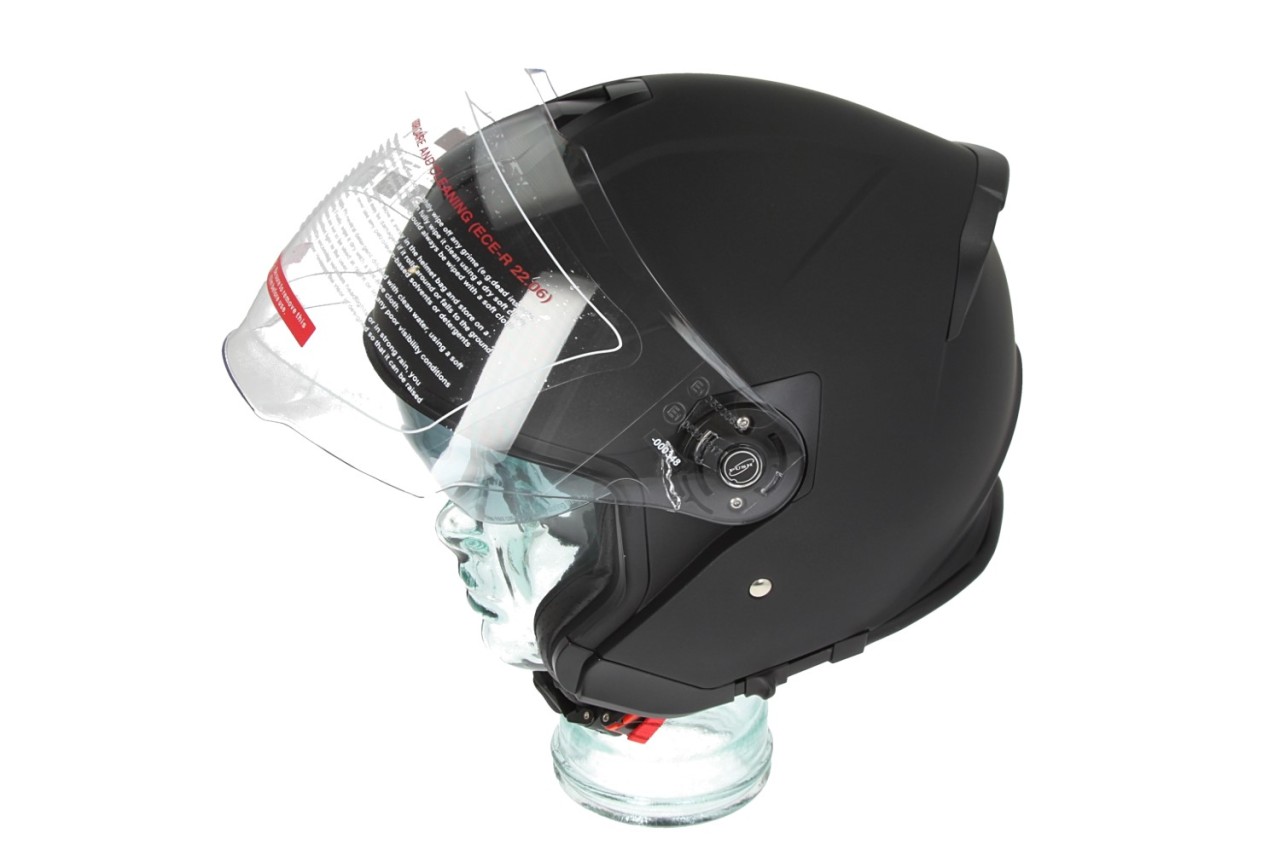 Piaggio Jet Helm Volledig Jet PFJ zwart mat