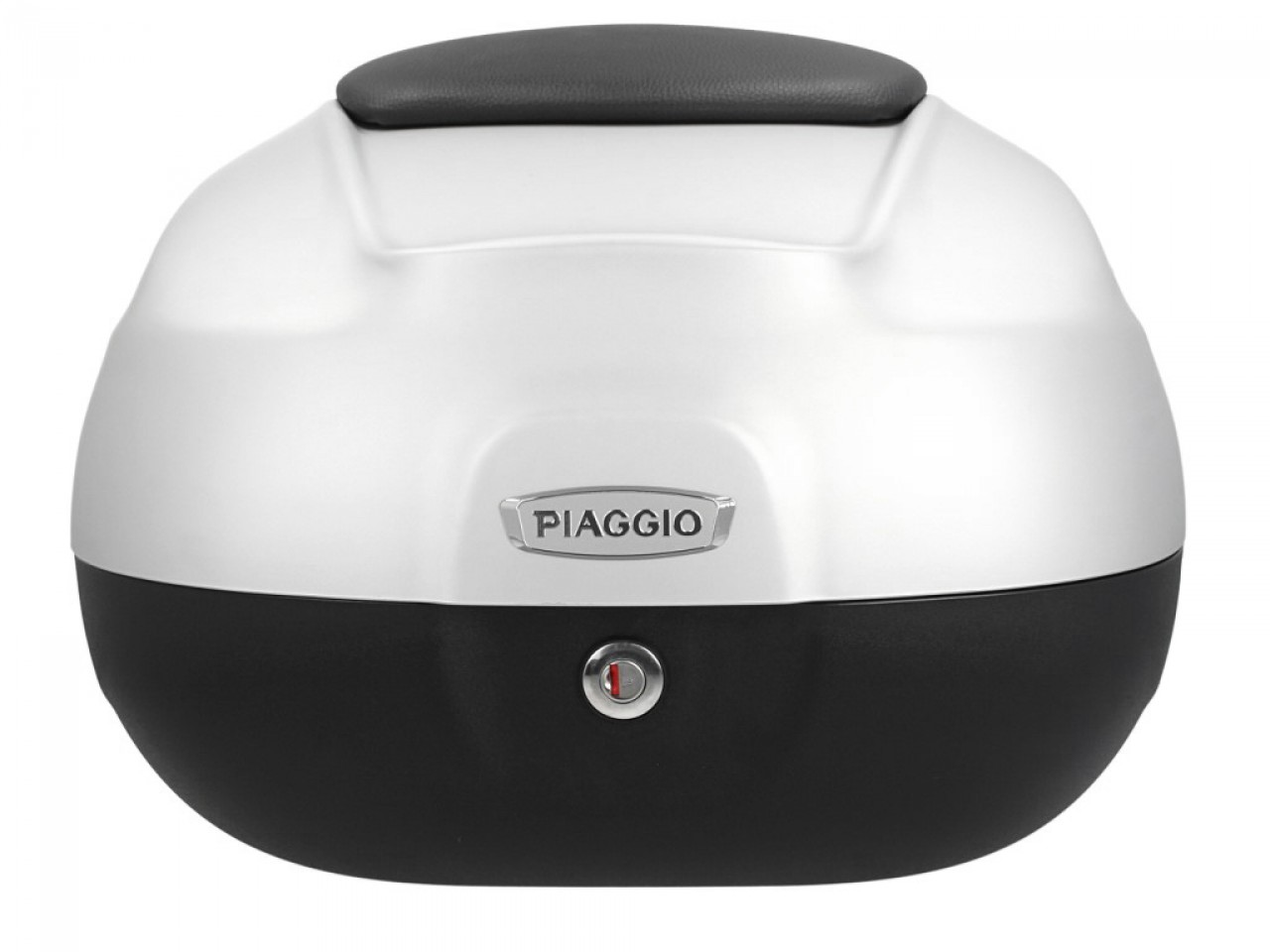 Topkoffer 37 l met rugleuning voor Piaggio Beverly Sport 300/350 (16-20) - matgrijs 760/B