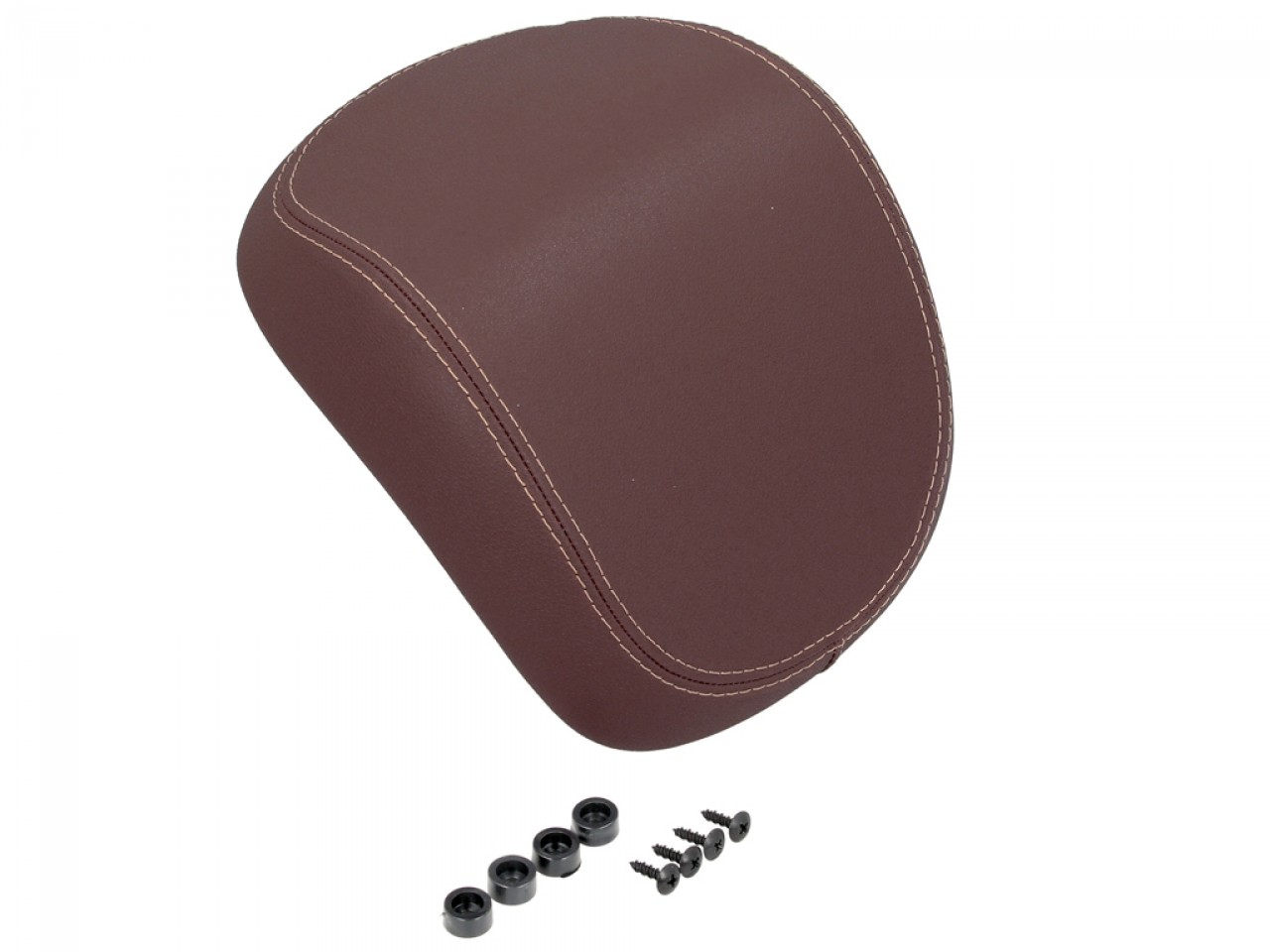 Originele rugleuning voor Vespa Primavera / Sprint topkoffer - Donkerbruin - CM273110