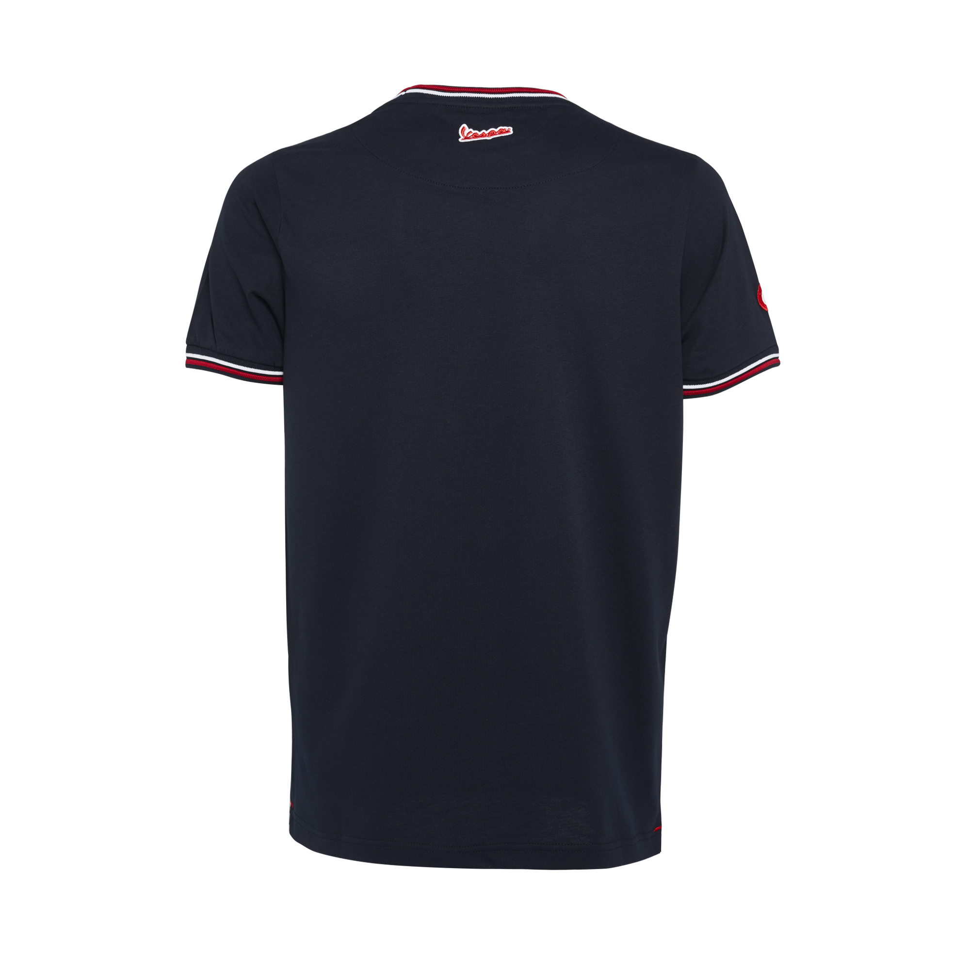 Vespa T-Shirt Modernist Heren Blauw