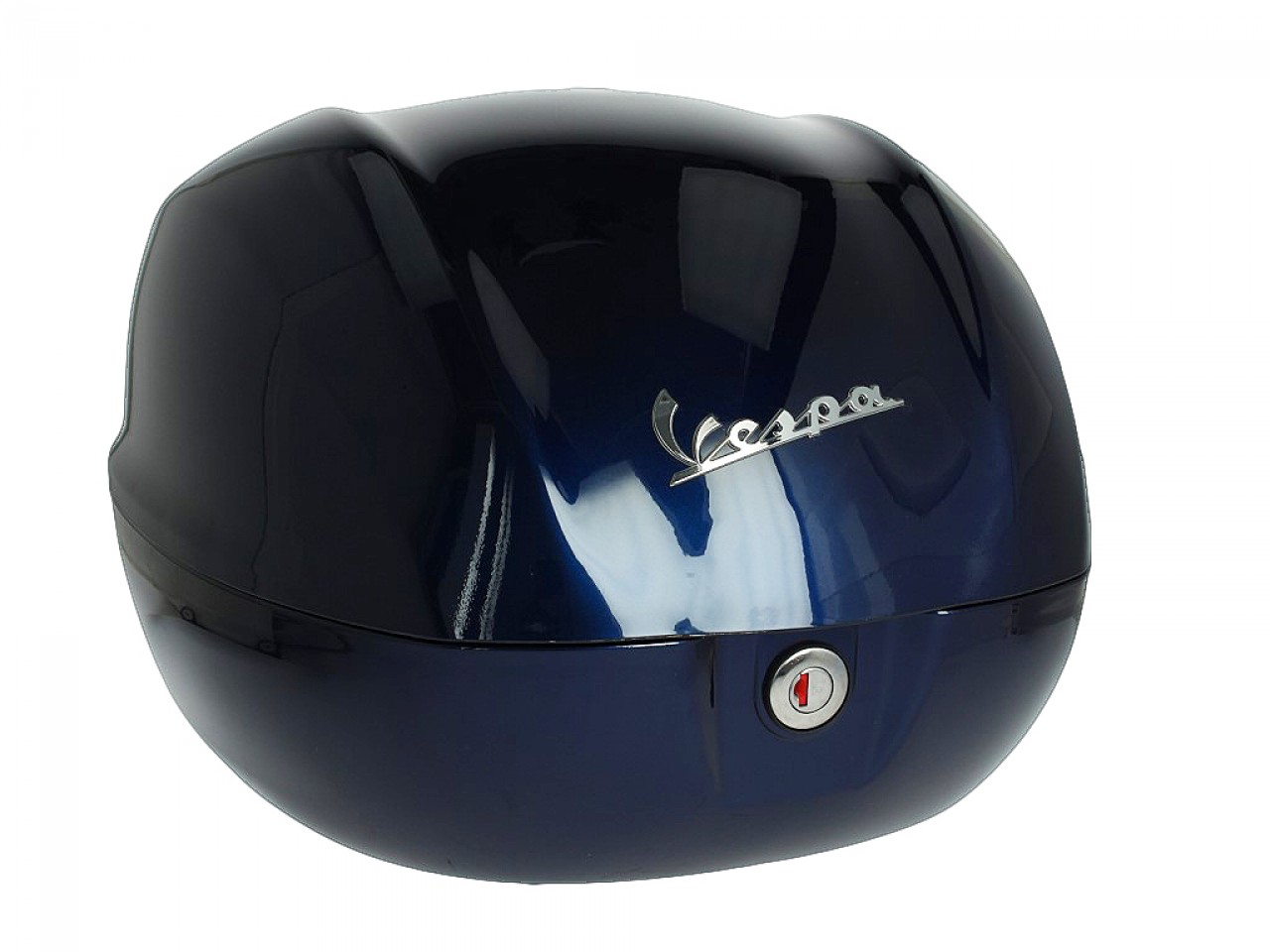 Vespa-topkoffer 32 l donkerblauw glanzend 289/A zonder rugleuning