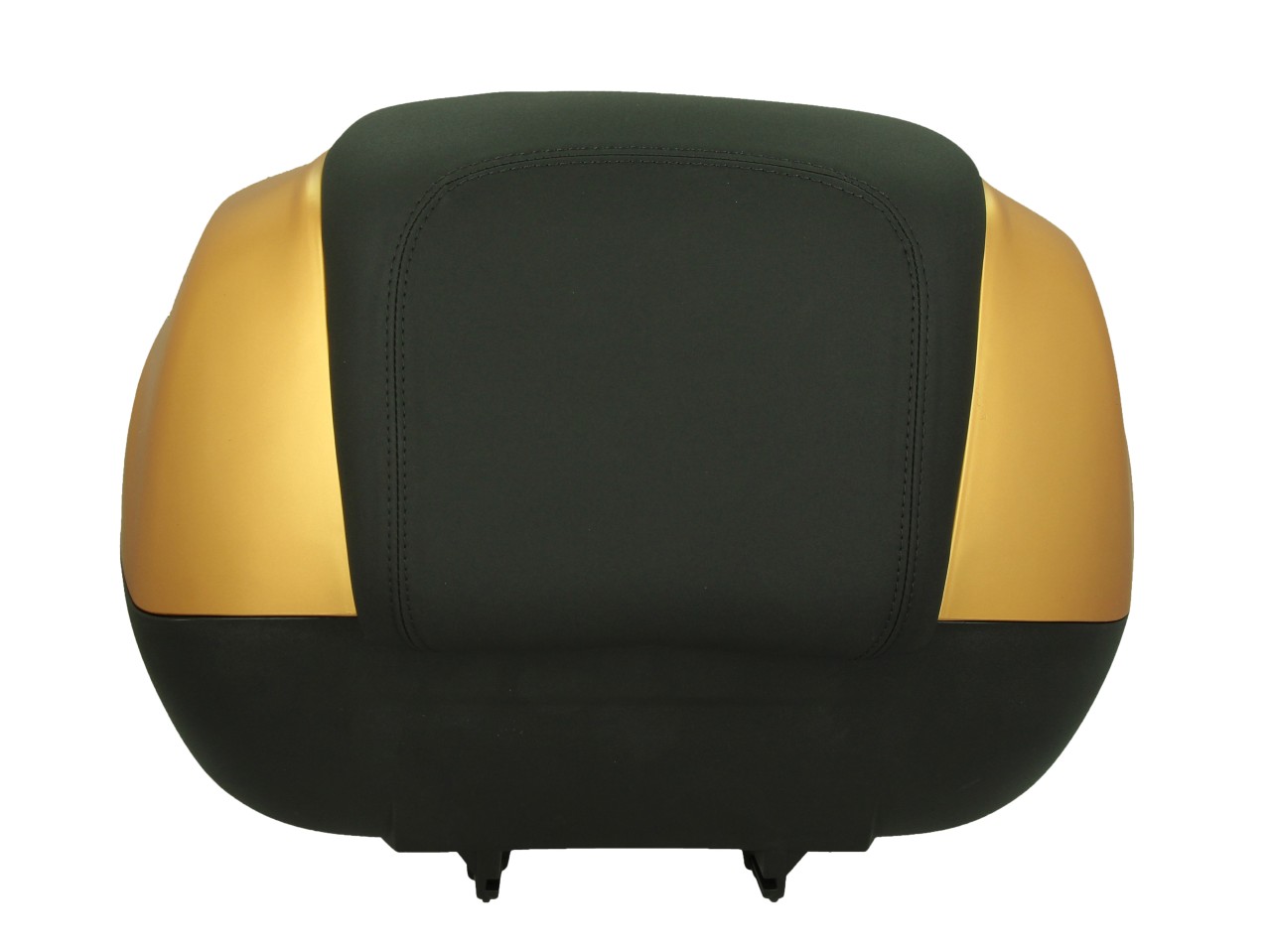 Topkoffer 37 l met rugleuning voor Piaggio Medley Sport 125/200 (24-25) - mat geel metallic L10