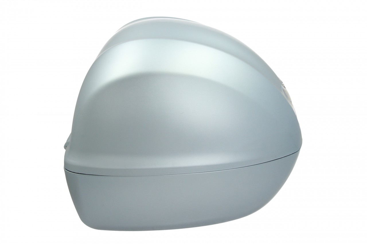 Vespa-topkoffer 32 l, matgrijs G02, zonder rugleuning