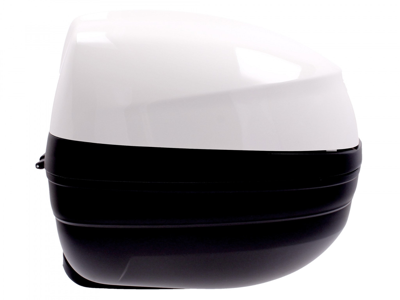Topkoffer Kit (incl. montageplaat), 37 l, wit voor Piaggio MP3 125 / 300 / Sport HPE