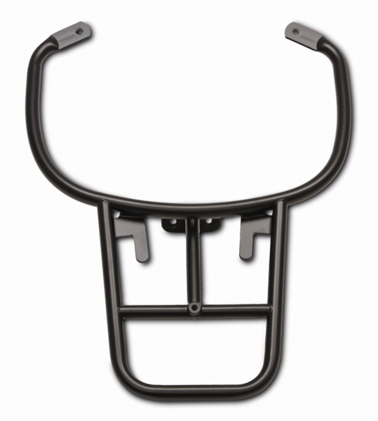 Vespa GTS bagagedrager achter, matzwart, voor Vespa-topkoffer van 32 liter