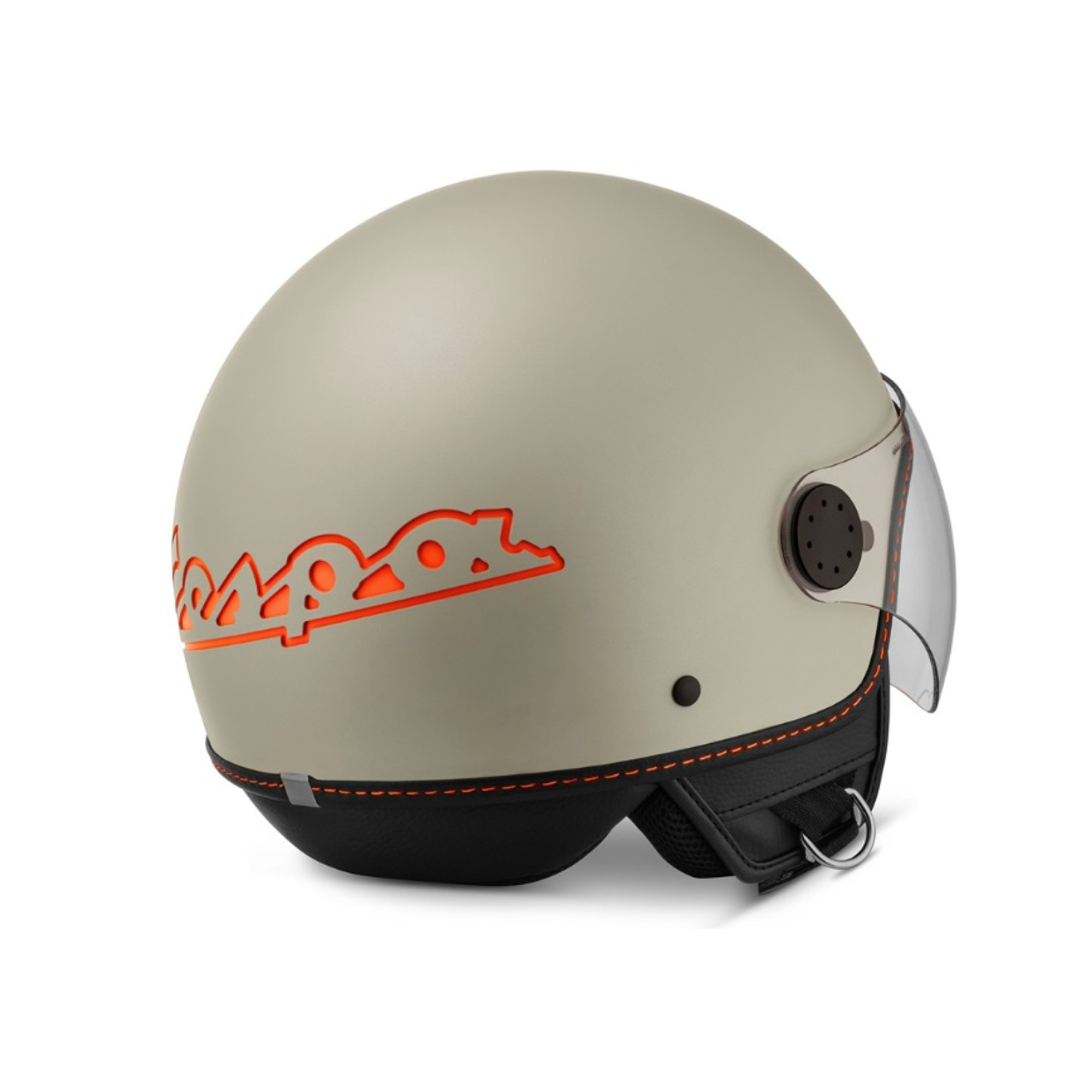 Vespa jethelm Visor 4.0 matbeige - S