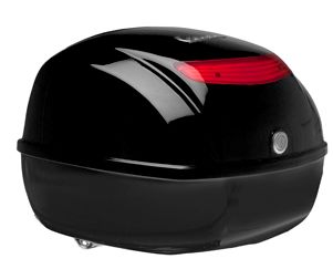 Originele topkoffer voor Vespa S / PX - glanzend zwart 094