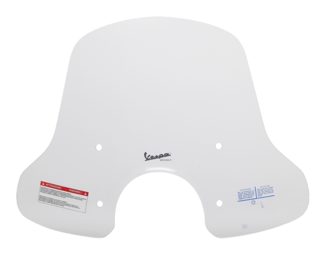 Voorruit Medium met beugel Vespa GTS / Super (HPE & SuperTech) origineel Vespa