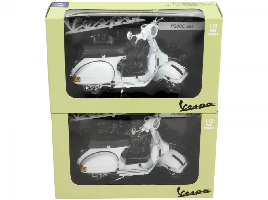 Vespa PX voertuig model 1:12 set 12 stuks