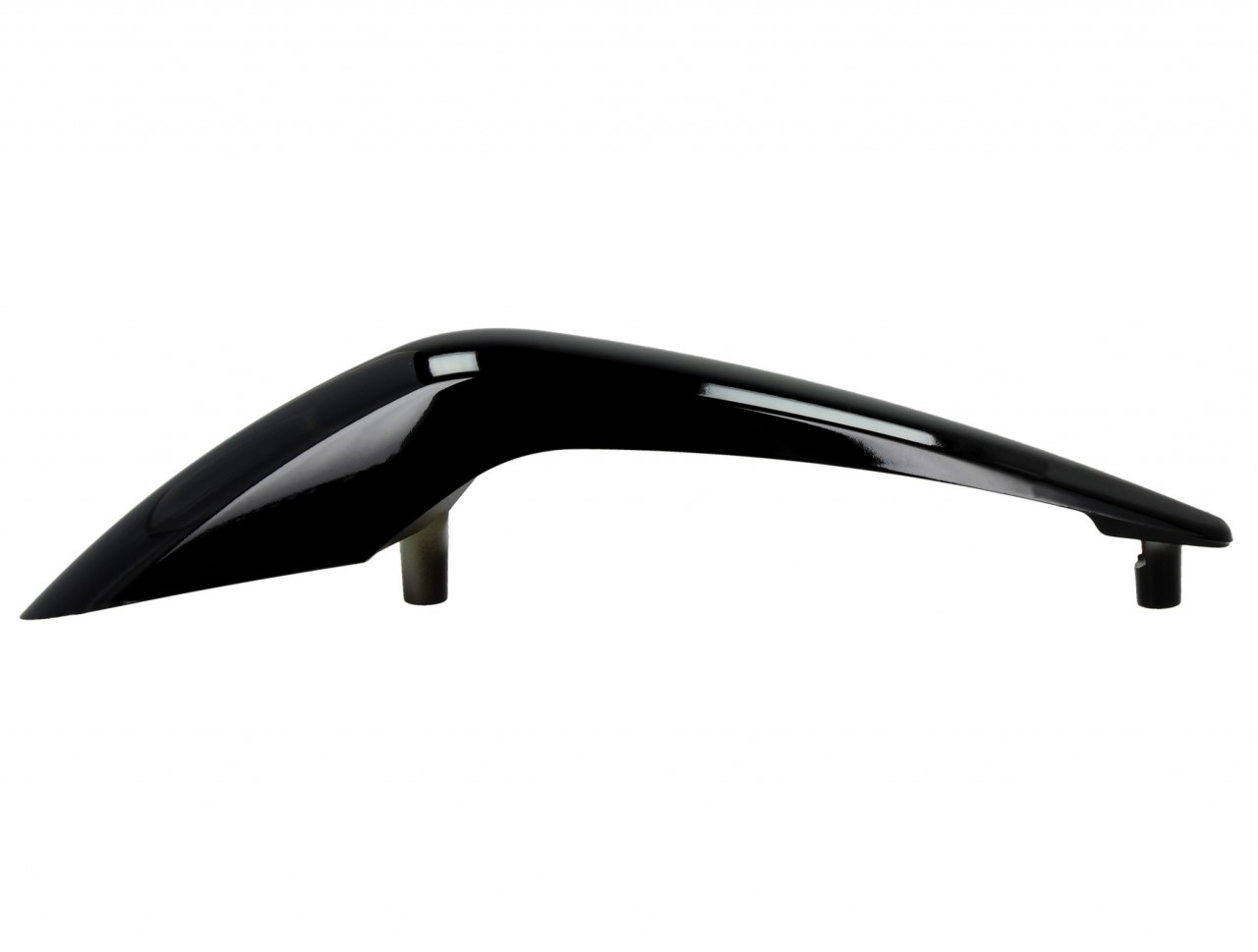 Spatbordbekleding zwart glans voor Vespa GTS HPE (125cc/300cc) 2019-2020