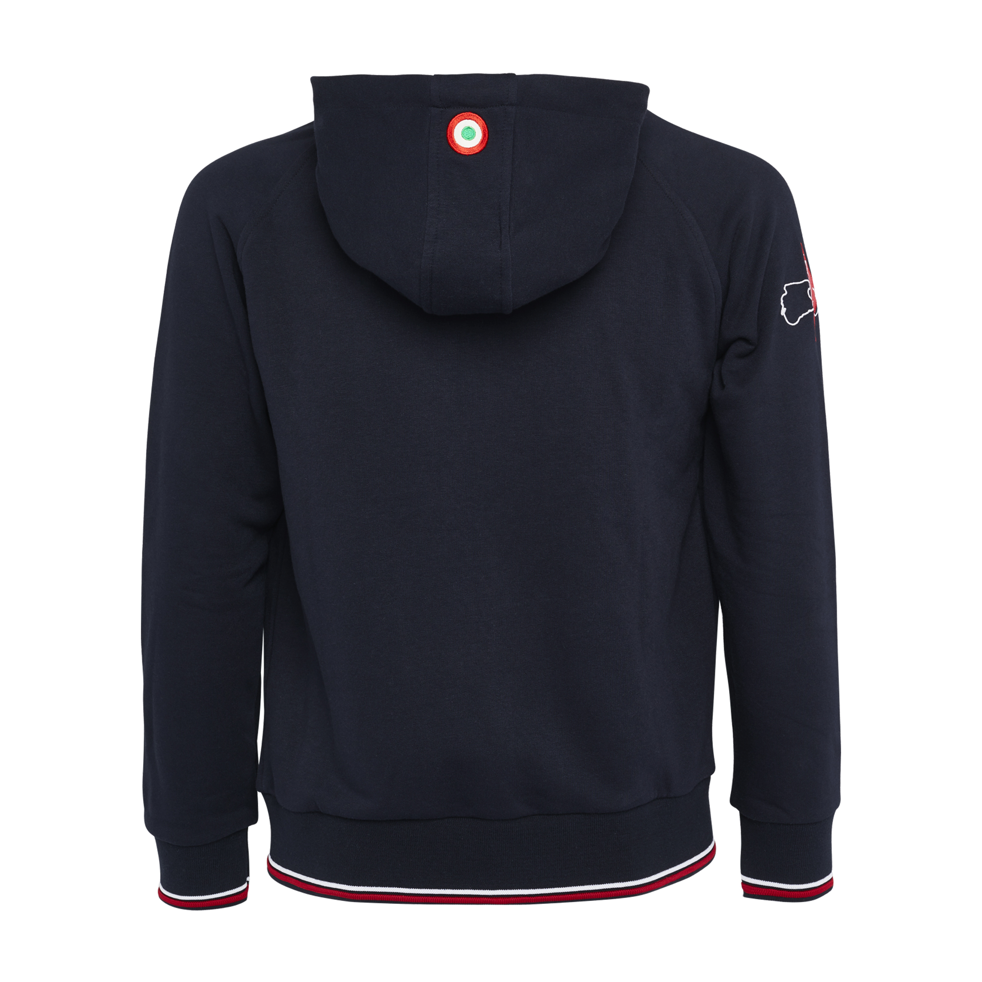 Vespa Sweat Shirt Modernist Katoenen Jas Heren Blauw