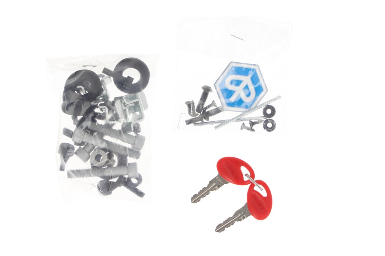 Topkoffer, 37 l, bruin incl. rugpand voor Piaggio MP3 500 Sport Advance HPE