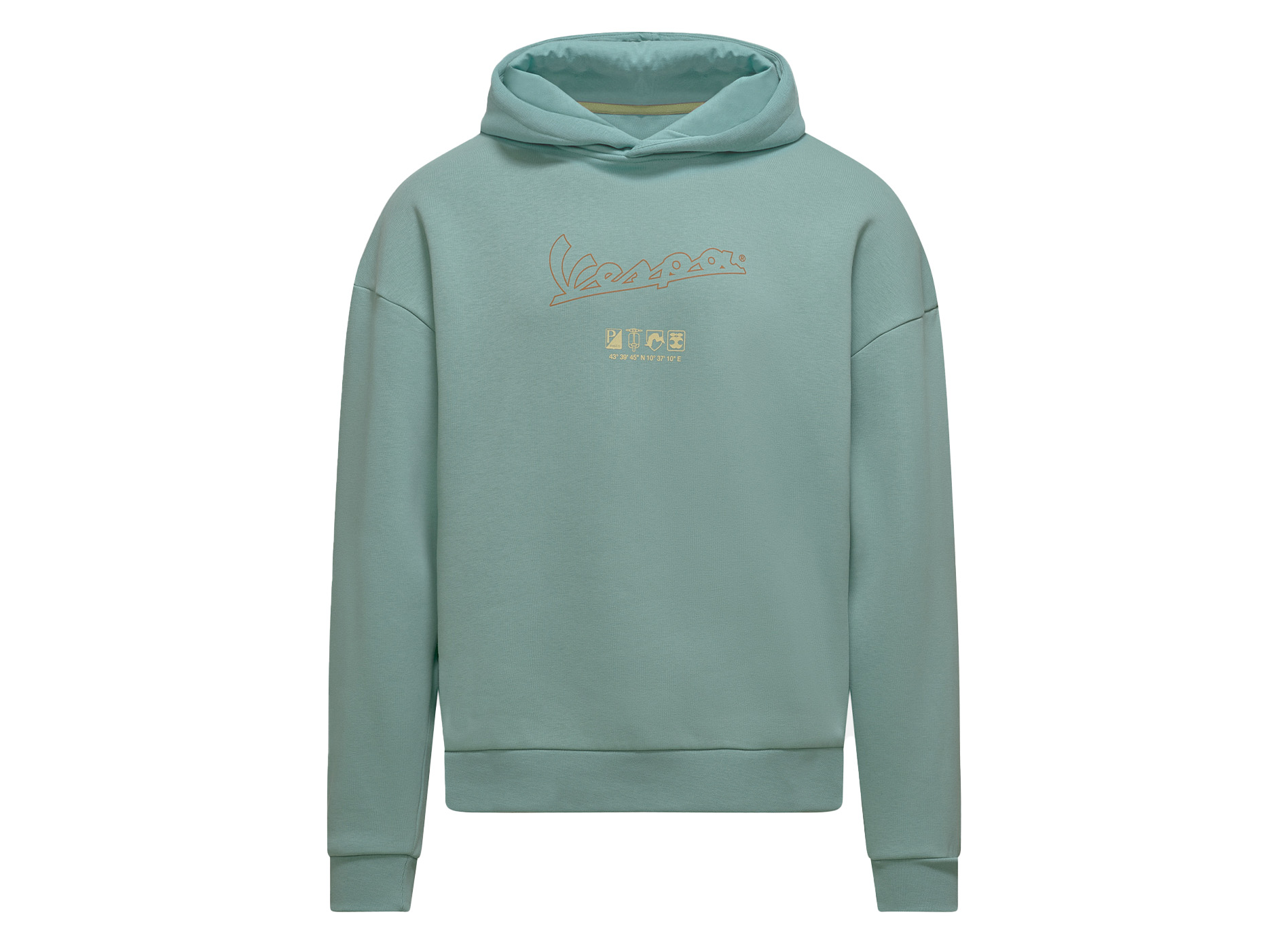 Vespa Hoodie Oorsprong groen DEC-Collectie