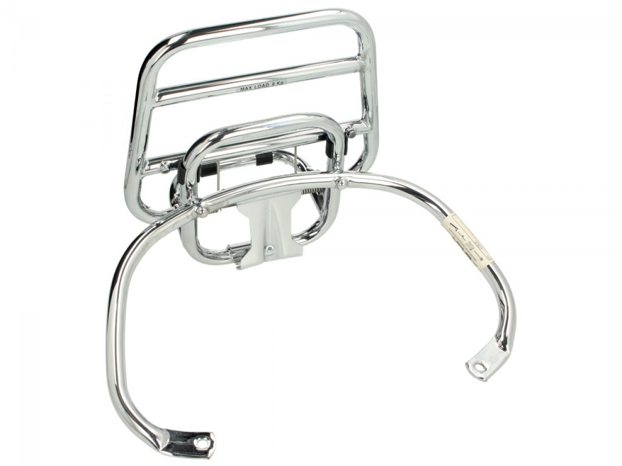 Originele vouwdrager chroom voor Topcase Vespa LX / LXV