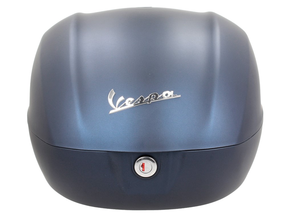 Originele topkoffer 32 l. voor Vespa Primavera blauw mat 282/A