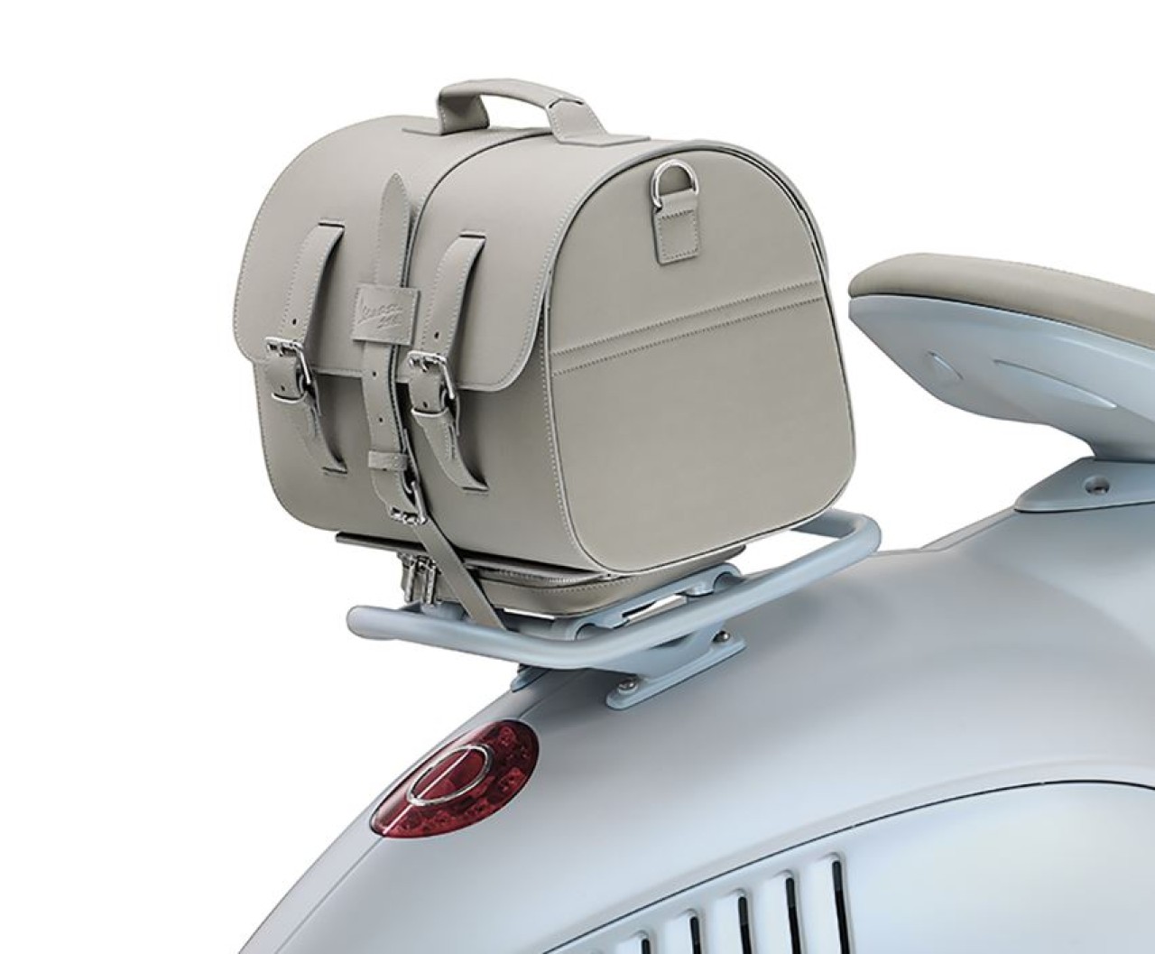 Originele lederen hoes voor Vespa 946 Special Edition Snake - beige