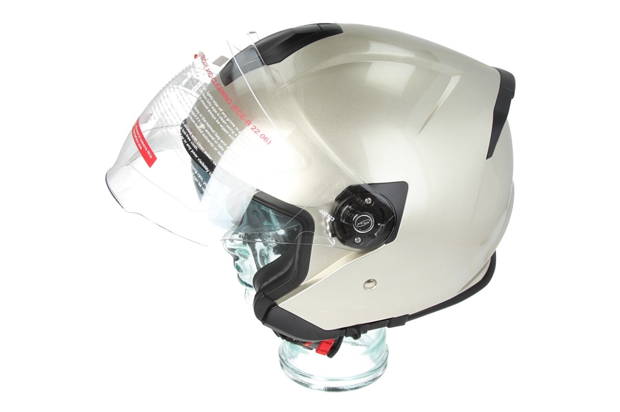 Piaggio Jet Helm Volledig Jet PFJ grijs glanzend