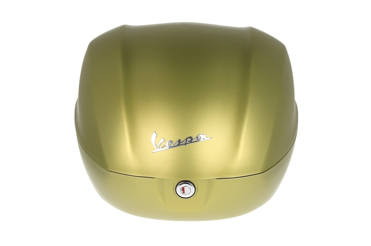 Vespa-topkoffer 32 l matgroen V03 zonder rugleuning