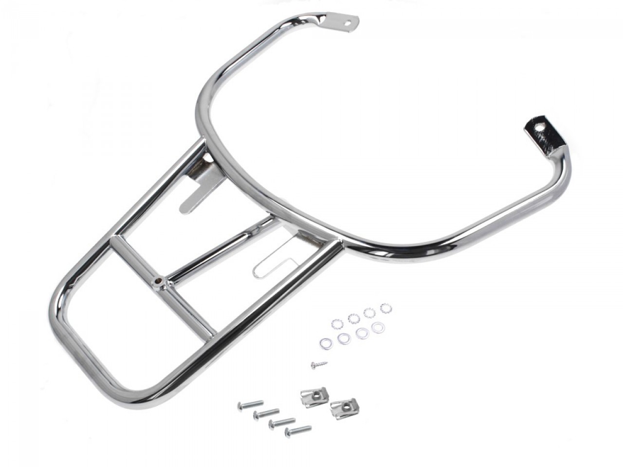 Topkoffer Drager Chroom Vespa LX / S