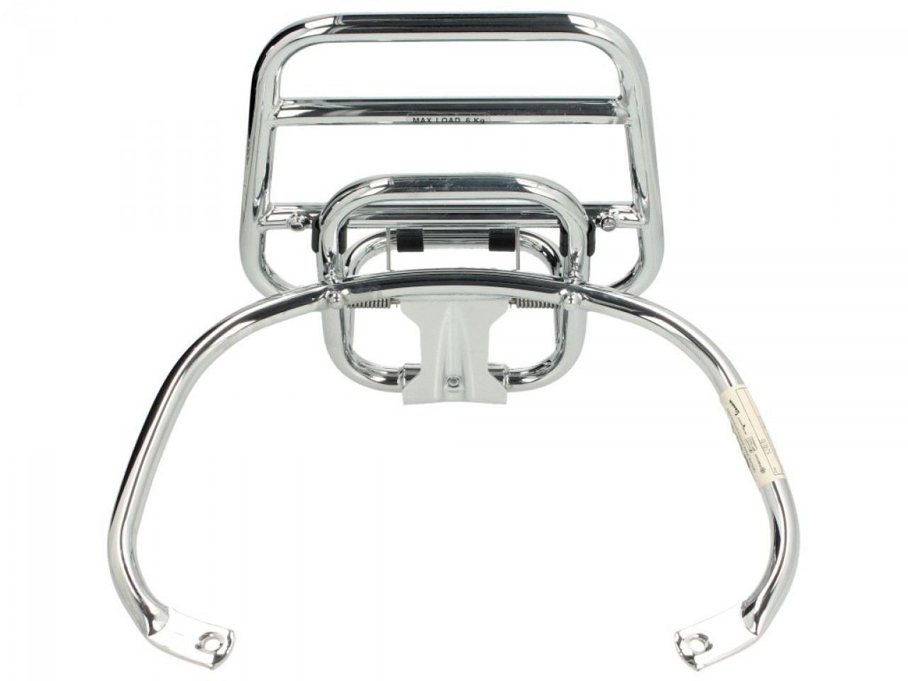 Originele vouwdrager chroom voor Topcase Vespa LX / LXV
