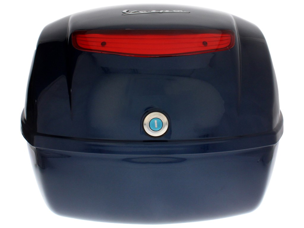 Originele topkoffer voor Vespa LX / S / PX - blauw middernacht 222/A